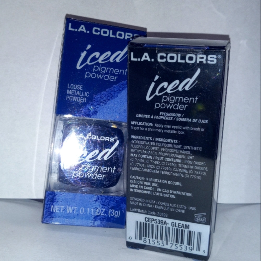 L.A. Colors ICED pigment powder